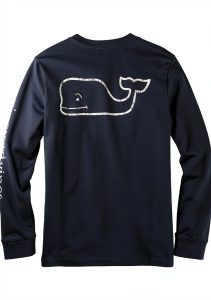Vineyard Vines Boys Long Sleeve T Shirt Vintage Cotton Whale-0