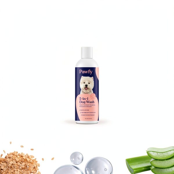 Pawfy Anti Itch Dog Shampoo Sensitive Skin Relief-5