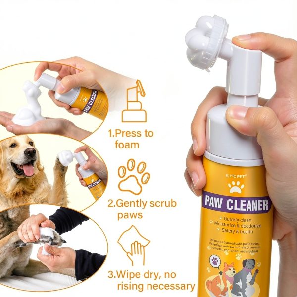 GJYC PET Silicone Paw Cleaner for Dogs Cats Mud Dirt-2