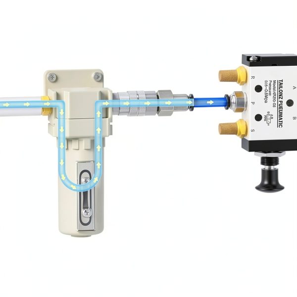 Tailonz Pneumatic Air Desiccant Dryer Pure Aluminum 7-215-4