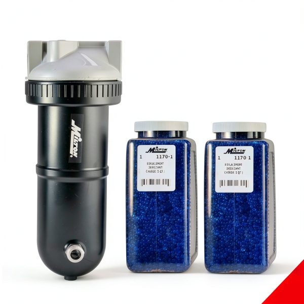 Milton Compressed Air Dryer 100 SCFM Metal Desiccant System-2