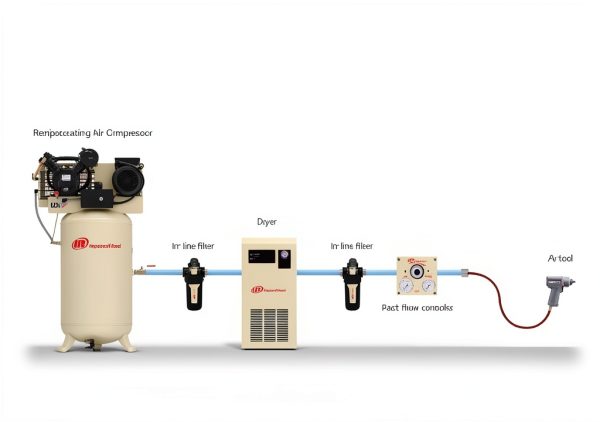 Ingersoll Rand Air Dryer Stainless Steel Energy Efficient-3