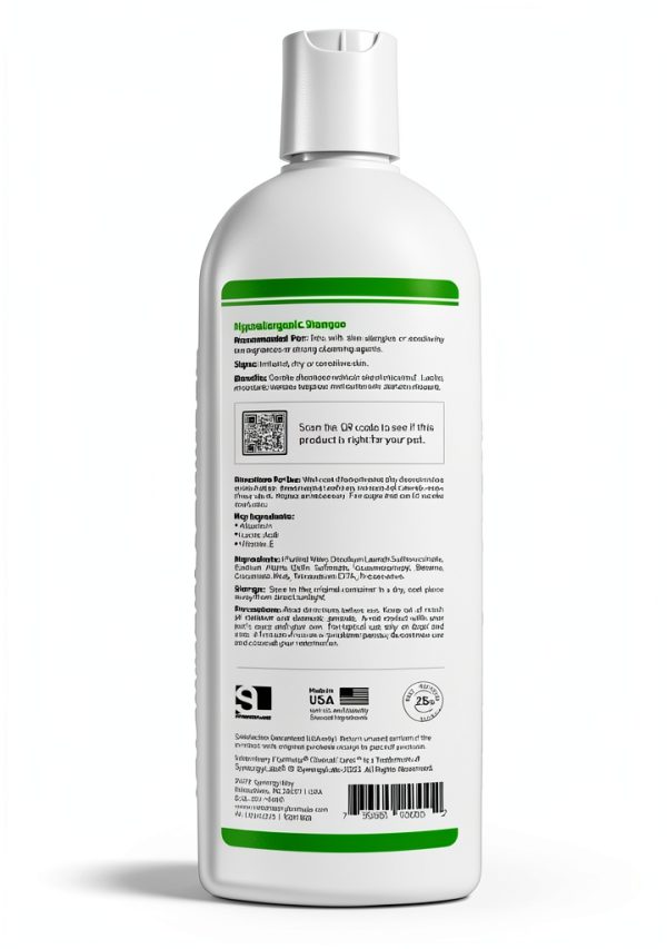 Synergy Hypoallergenic Dog Shampoo Gentle Coconut Cleanser-5
