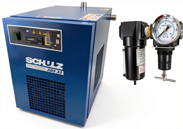 SCHULZ Refrigerated Air Dryer Filter Regulator Combo 35 CFM-0