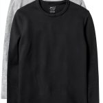 Brix Boys Cotton Long Sleeve T-Shirts Tagless Multipack-0