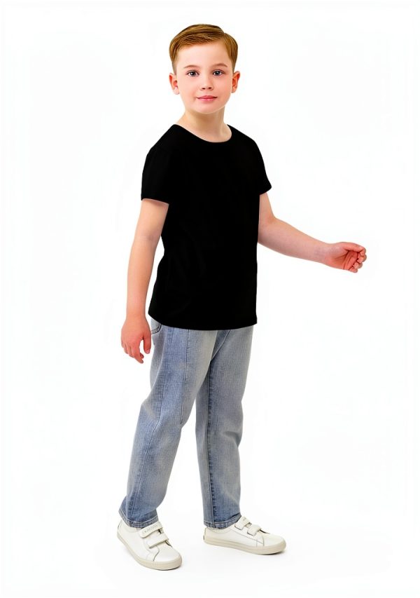 Boys Cotton T-Shirts 5 Pack Soft Breathable Multiple Colors-4