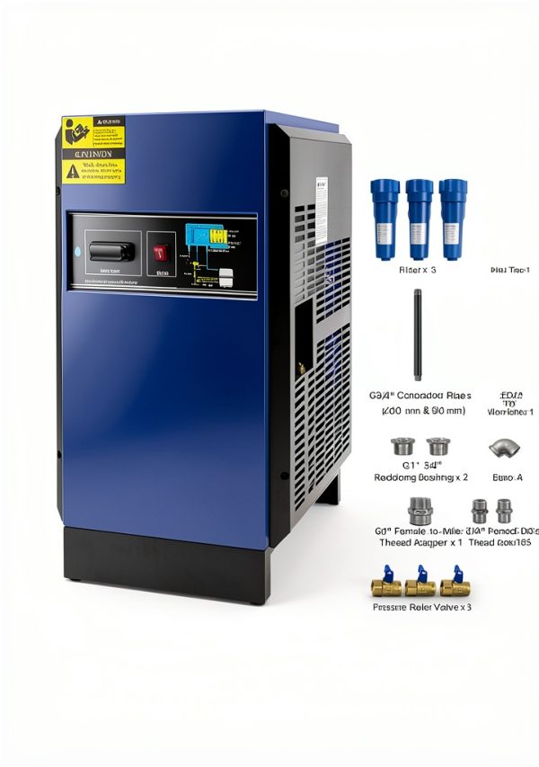VEVOR Compressed Air Dryer Refrigerated 85 CFM TR-02-6