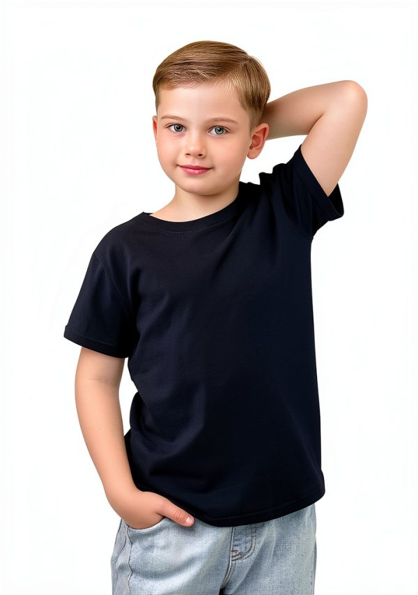 Boys Cotton T-Shirts 5 Pack Soft Breathable Multiple Colors-3