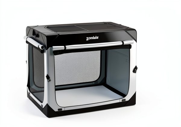 Apollo Grey Collapsible Dog Crate for Small Medium Large-5