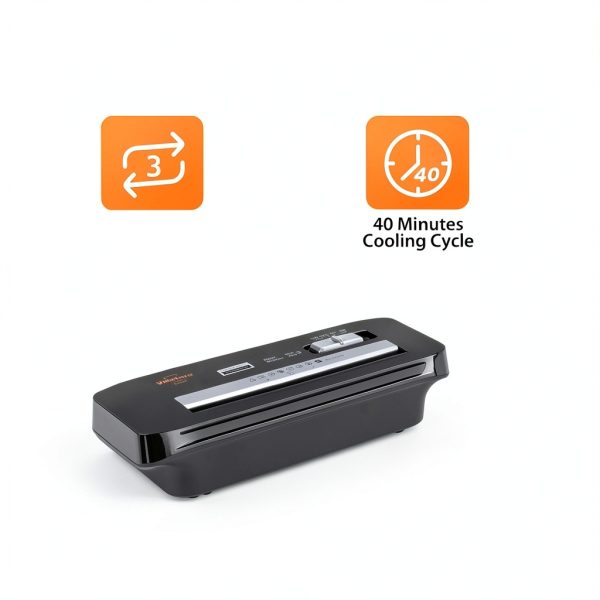 VidaTeco P-2 Strip-Cut Shredder with Auto Reverse and Extendable Arm-6