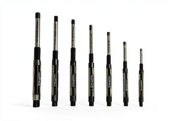 Buyohlic Hand Reamer Set 7-Piece Adjustable 1/4-15/32" Flute Steel-3