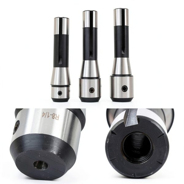 R8 End Mill Holder Kit Set by findmall for Bridgeport 5 Piece-6