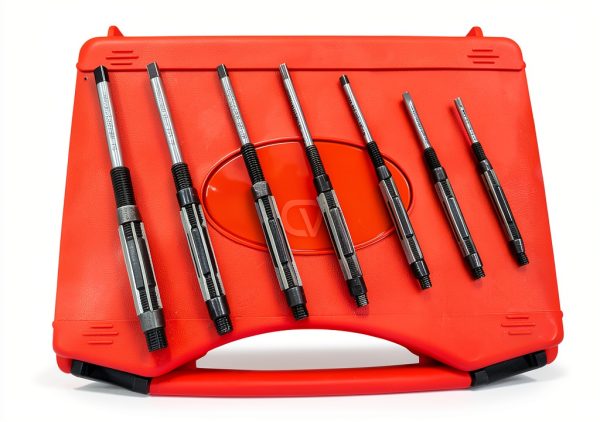 Buyohlic Hand Reamer Set 7-Piece Adjustable 1/4-15/32" Flute Steel-0
