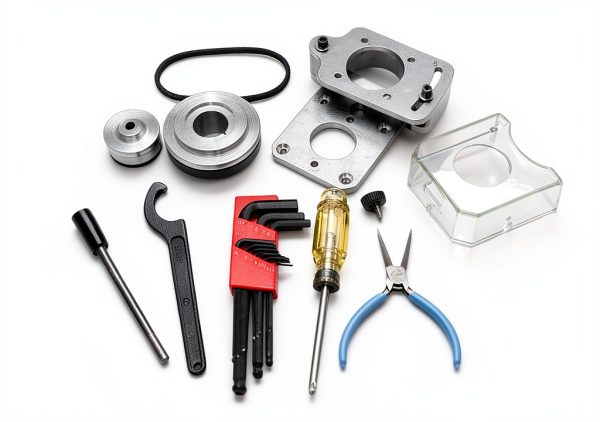 Mini Mill Belt Drive Kit LittleMachineShop.com Quiet Easy Install-5