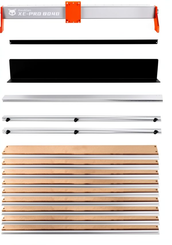 FoxAlien XE-PRO X-axis Extension Kit with Hybrid Spoilboard Worktable-7