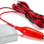 FoxAlien CNC Z-axis Router Tool Setting Probe Z-probe 2-pin Touch Plate for CNC Engraving Machines-0