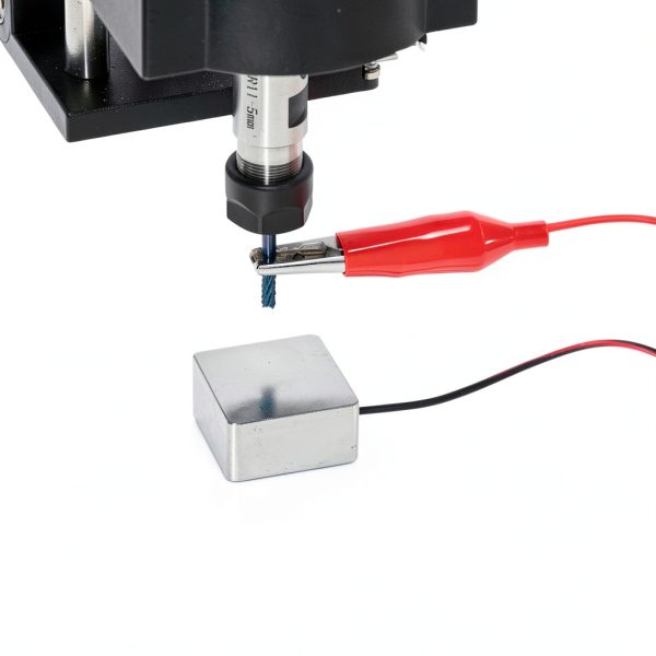 FoxAlien CNC Z-axis Router Tool Setting Probe Z-probe 2-pin Touch Plate for CNC Engraving Machines-2
