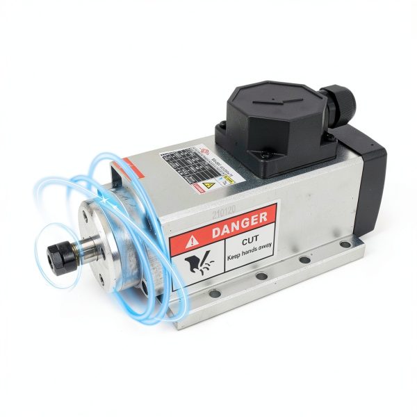 RATTMMOTOR 2.2KW Spindle Motor 220V ER20 AirCooled 24000RPM CNC Router-3