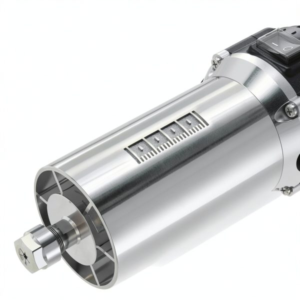 710W CNC Router Spindle Motor with Speed Display, 6-Speed Adjustable (7000–30000 RPM), 65mm Diameter, 1/4" ER11 Collet, Compatible with CNC Routers, Milling and Engraving Machines-3