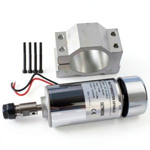 RATTMMOTOR 300W 12-48VDC CNC Cooled Spindle Motor 52mm ER16 12000RPM-0