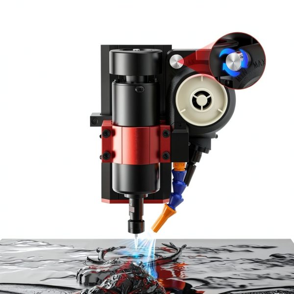 Twotrees 500W CNC Air Cooling Kit for 27-76mm Spindle Motors-2