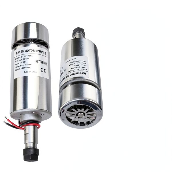 RATTMMOTOR 300W 12-48VDC CNC Cooled Spindle Motor 52mm ER16 12000RPM-2